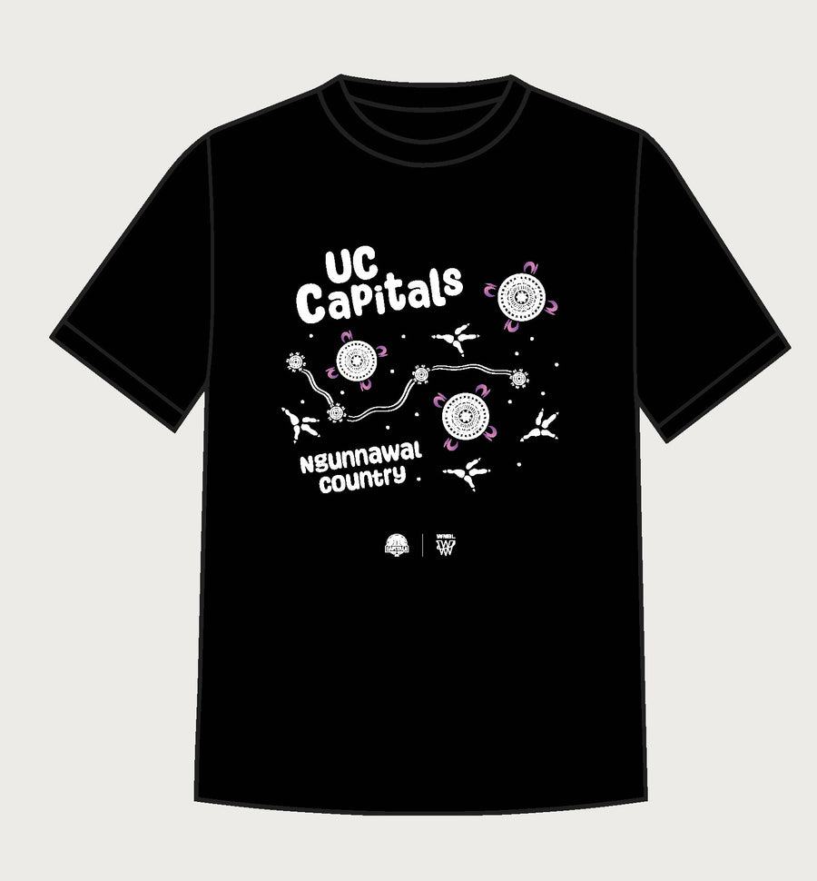 UC CAPITALS - INDIGENOUS TEE KIDS 25/26 SEASON